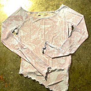 Urban Outfitters sheer shirt